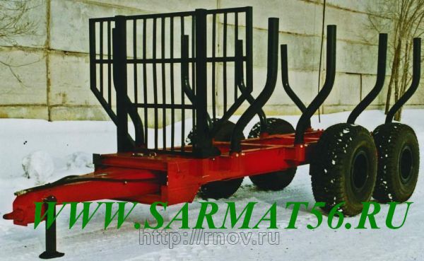 Полуприцеп тракторный лесовоз САРМАТ 4616 сортимен Орск цена, купить, продать, фото