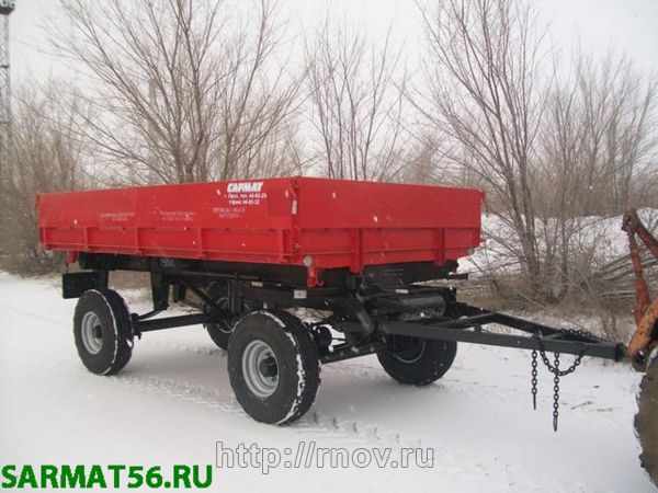 Прицеп тракторный САРМАТ 4,5тн 2ПТС-4,5 852610 Орск цена, купить, продать, фото